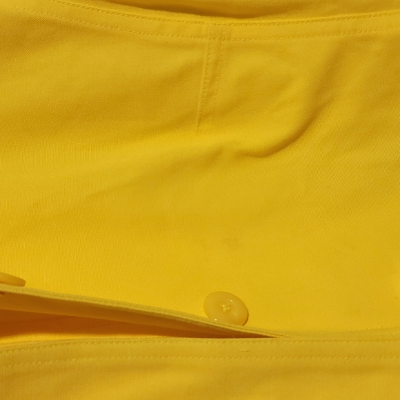 Ellen Tracy Yellow Blazer Wrap Tie Jacket 6 - Picture 5 of 10